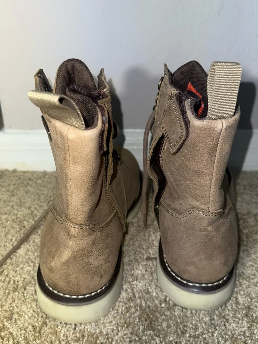 Harley-Davidson Waterproof Leather Combat Boots Men’s Size 10.5